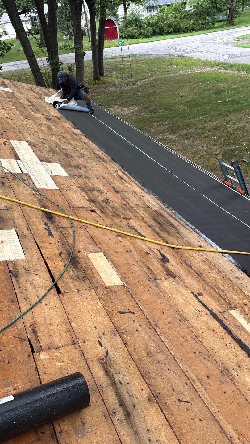 Roof Replacement using Owens Corning Estate Gray by 180 Contractors