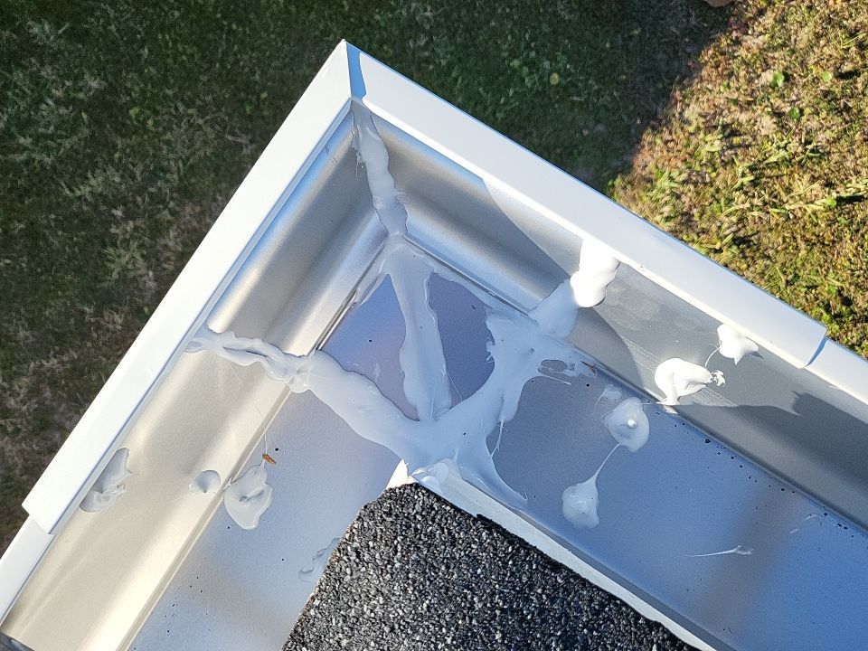 Gutter Installation using K-Style Seamless Gutters by Gutter Professors
