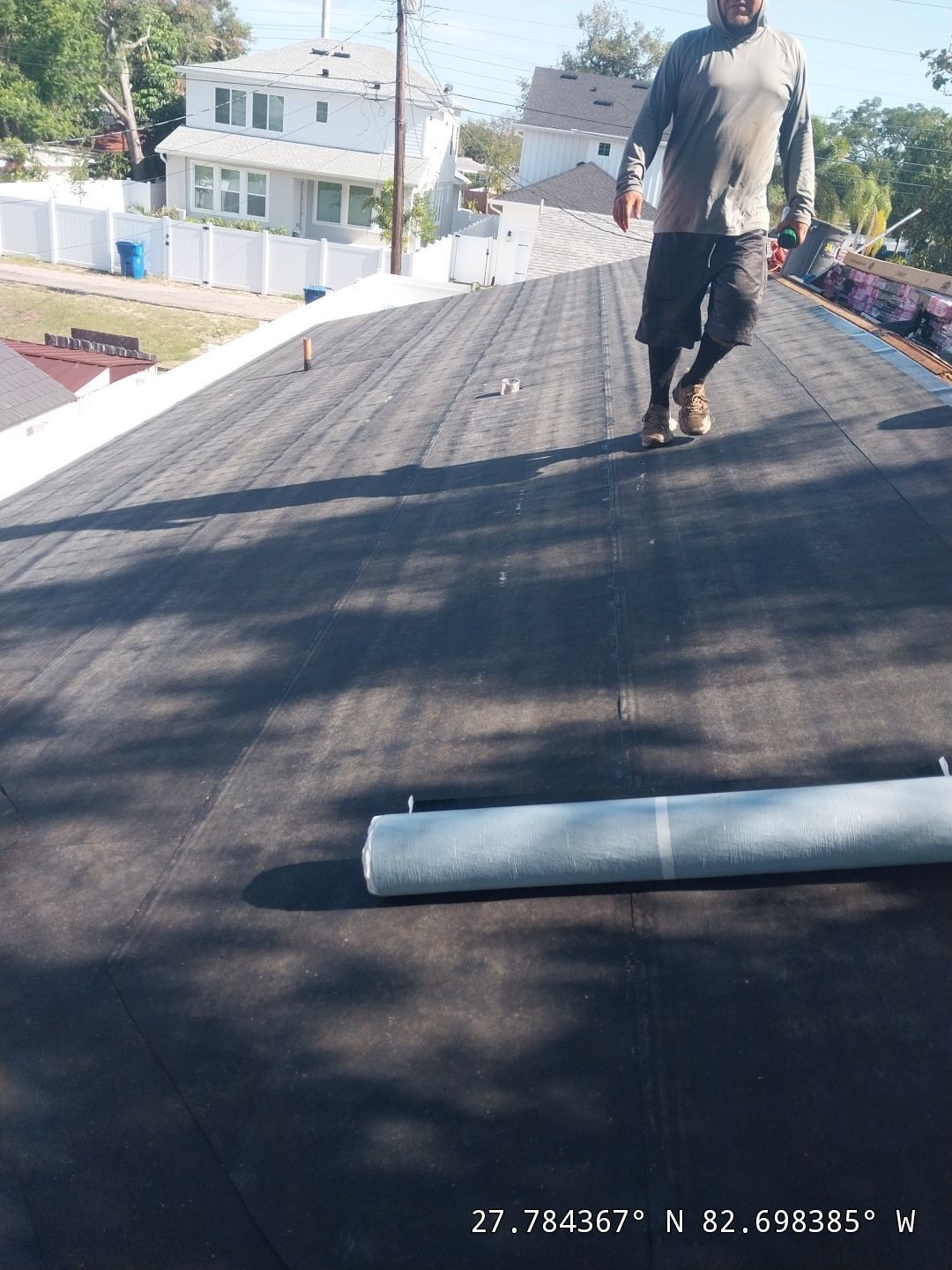Project in St. Petersburg 33713 by Mitchell Roofing Company LLC 