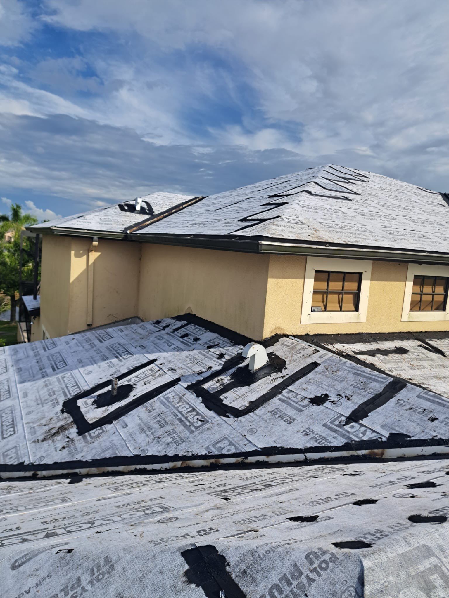 Punta Gorda Concrete Tile Roof Replacement by Four Peaks Roofing