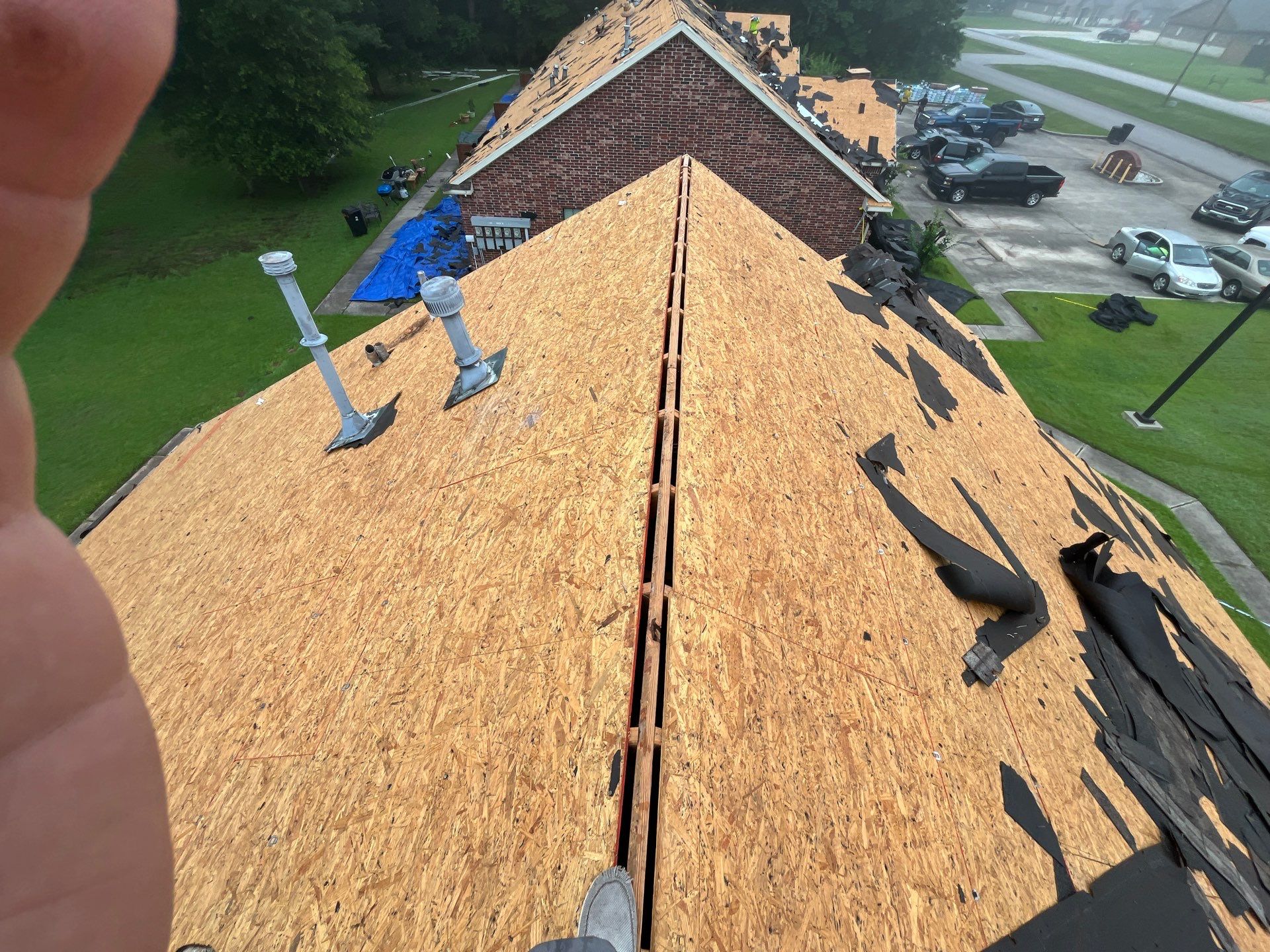 Commercial Roofing Installation using Malarkey Vista Impact Resistant by Roof Concepts Construction