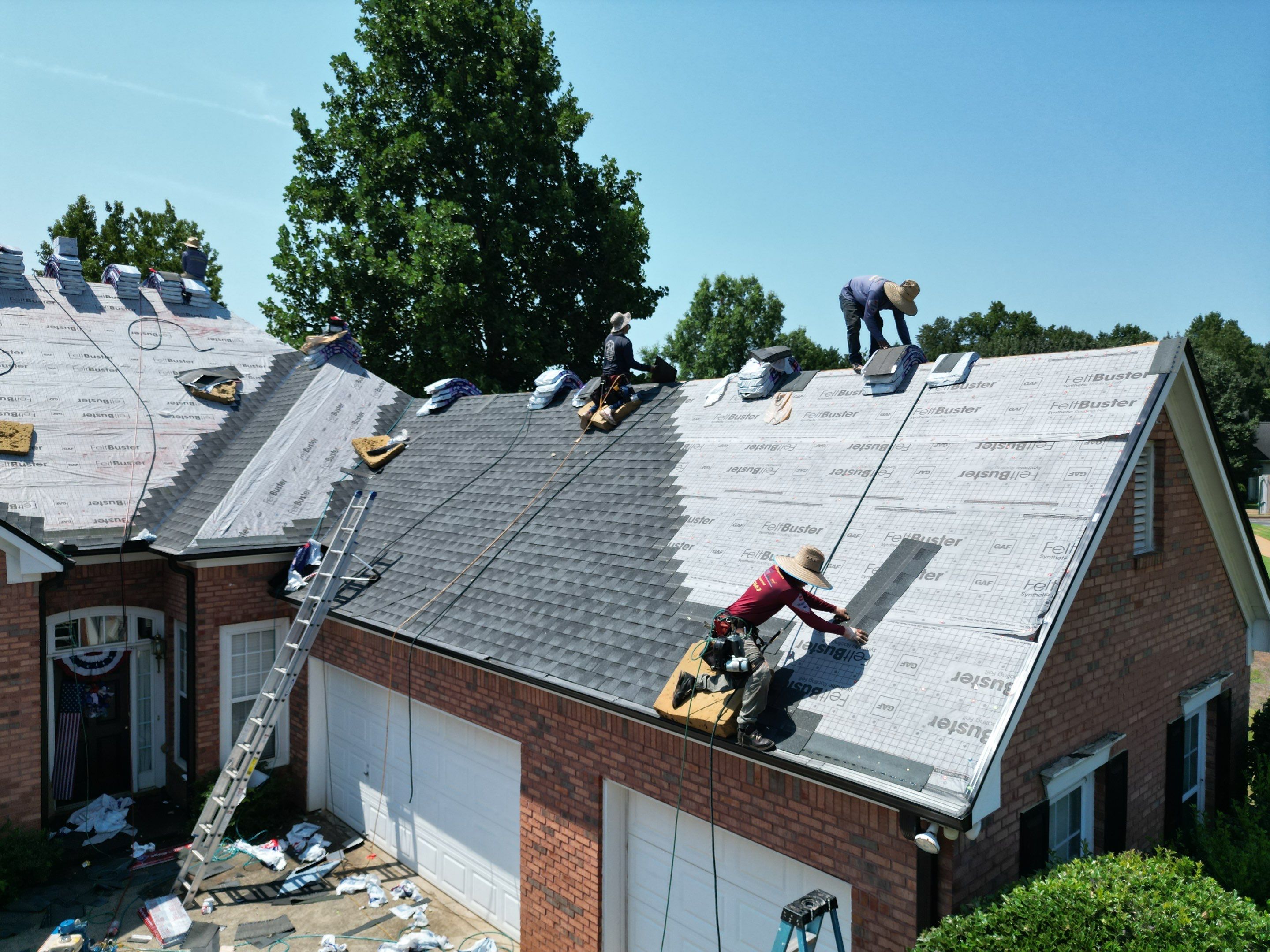Insurance claim=Hail damage  by Deerfield Roofing LLC