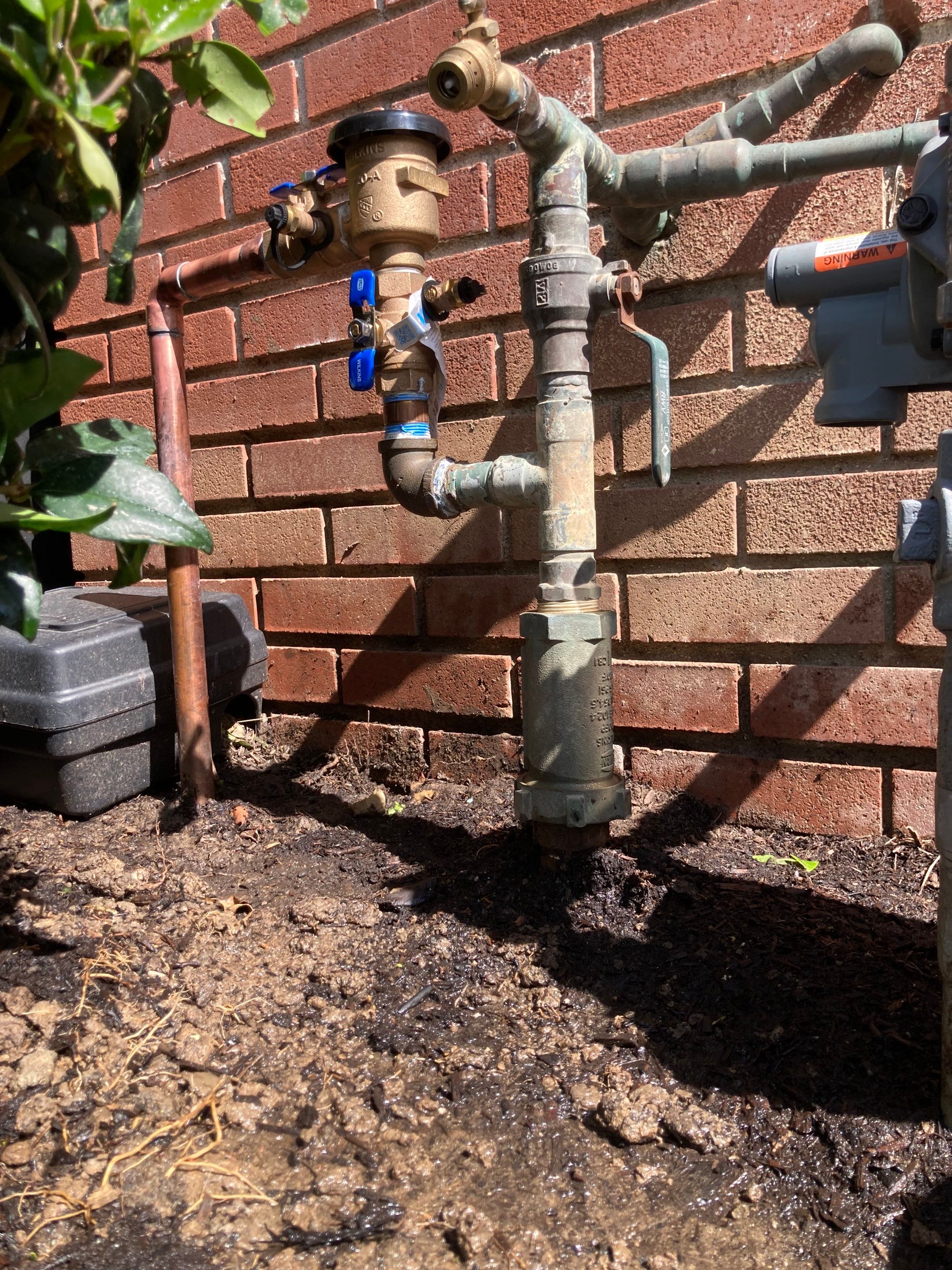PVC on Backflow Leaking by Professional Plumbing Inc 