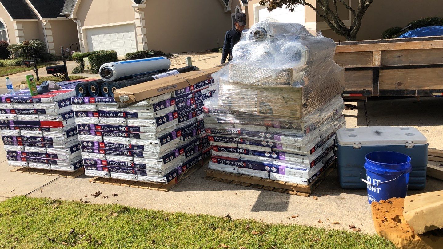 Residential Roofing Installation using Roof Replacement by American Roofing & Construction LLC