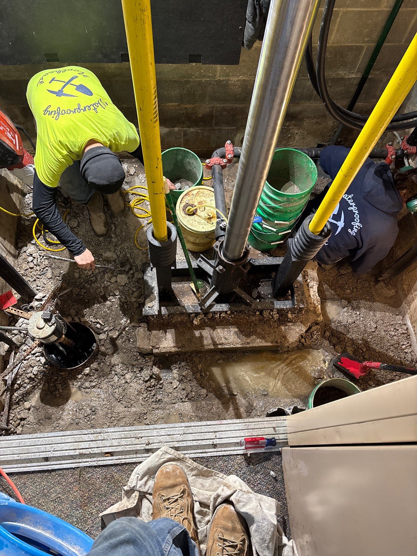 Elevator Pit Waterproofing Done Right by Waterproofing Northeast