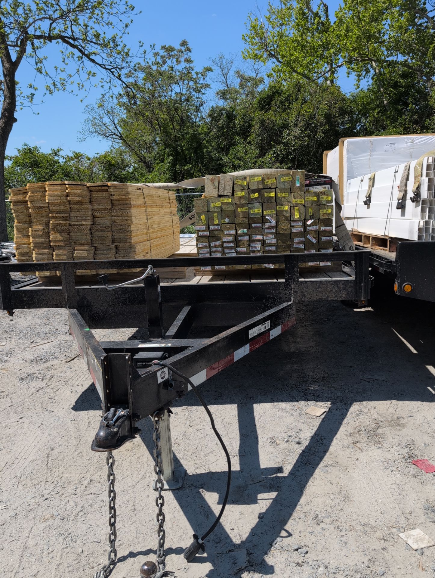 Stockade Wood Project in Roanoke Rapids by Superior Fence and Rail