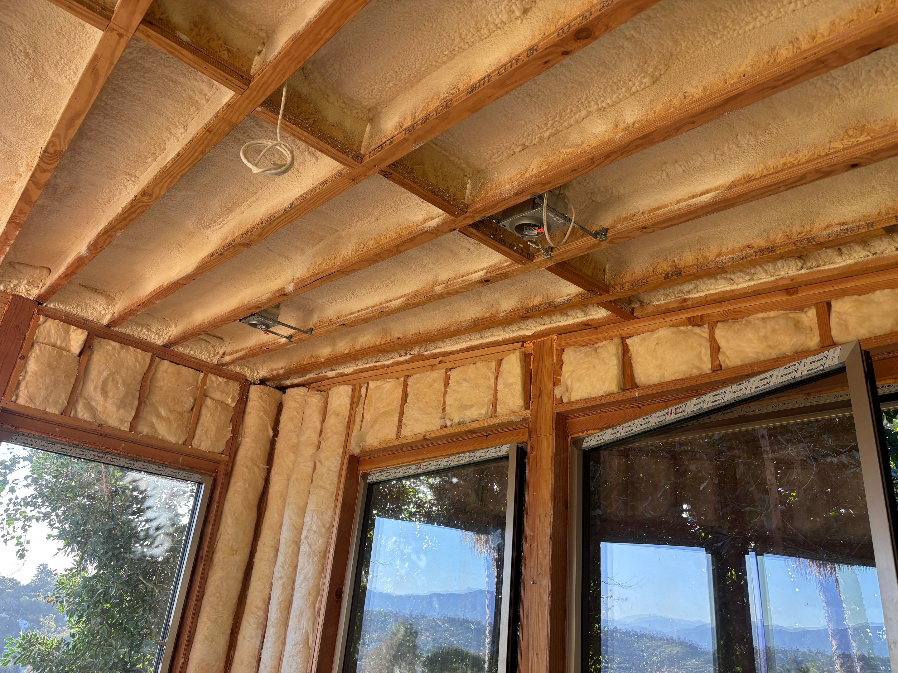 Spray Foam Project in Los Angeles by Insulation Labs