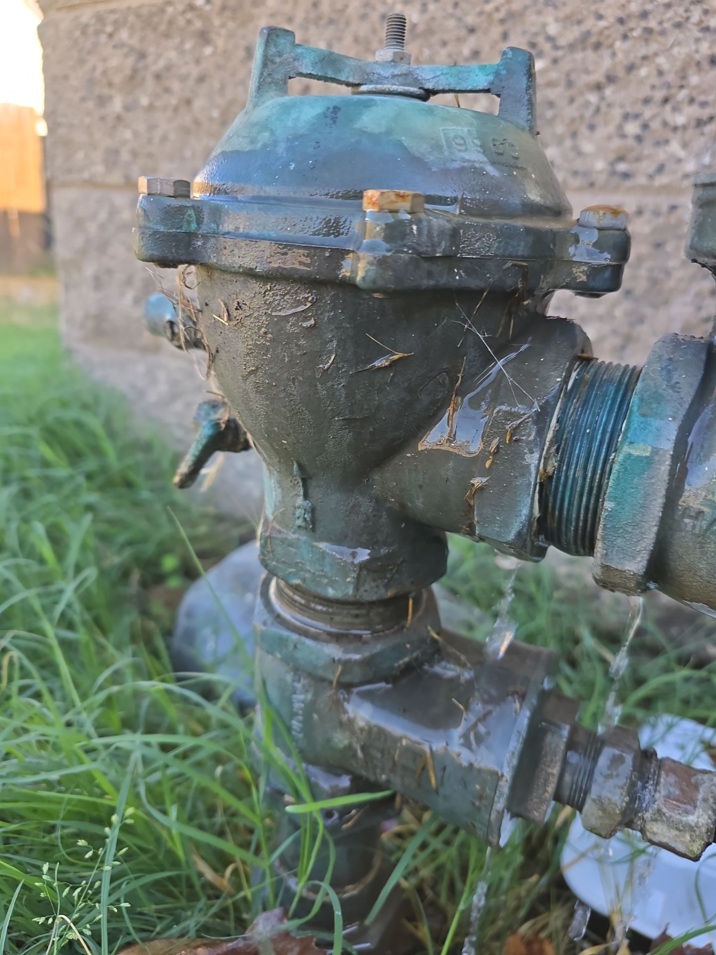 Outdoor Leaking Water Valve Repair by Us Plumbing