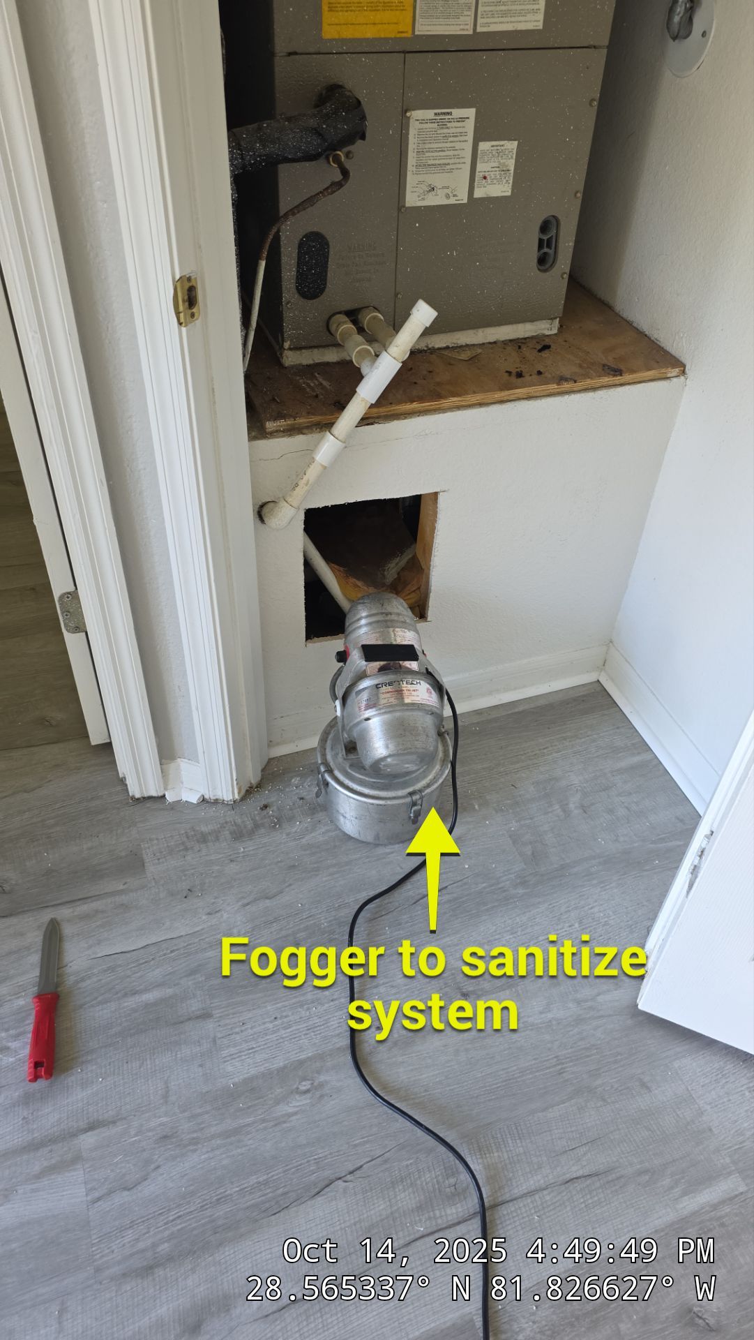 Air Duct Cleaning in Groveland by Hygienic Air, Inc