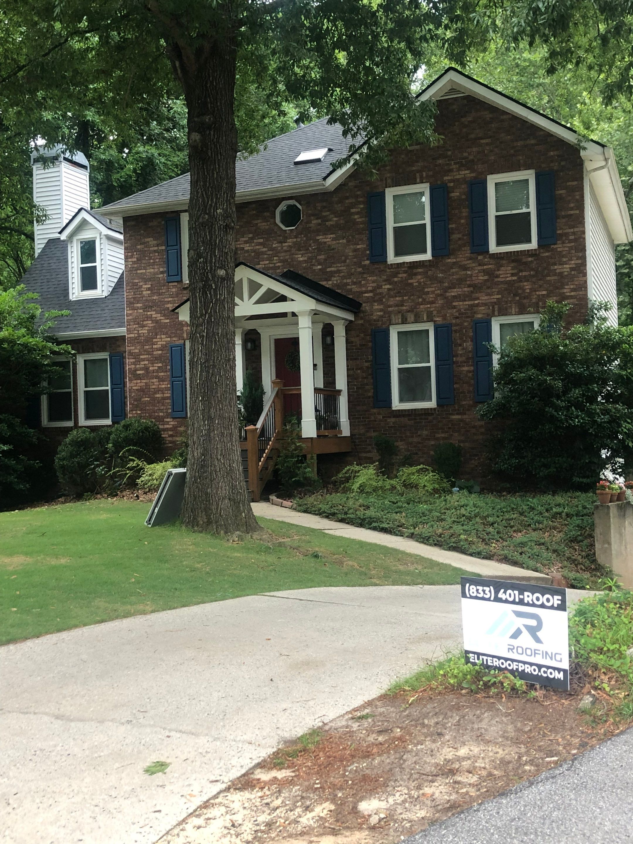 Residential Roof Replacement using GAF NATURAL SHADOW - CHARCOAL  by Elite Roofing LLC