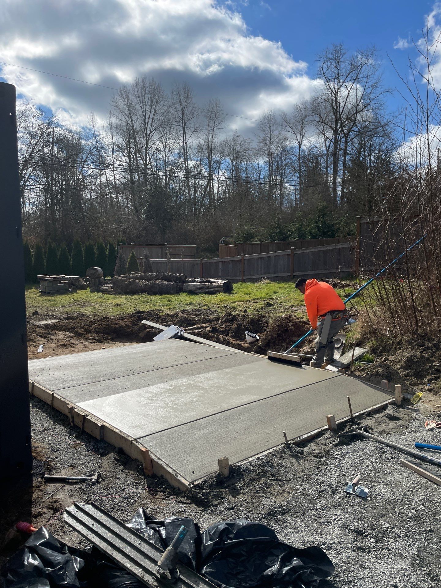 Concrete Walkway Surround and Front Patio | Snohomish  by Jireh Asphalt & Concrete Inc 