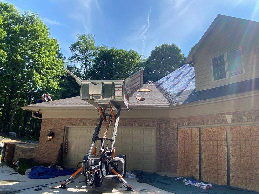 Residential Roofing Installation using GAF Timberline HDZ Barkwood by Nitro Roofing and Construction
