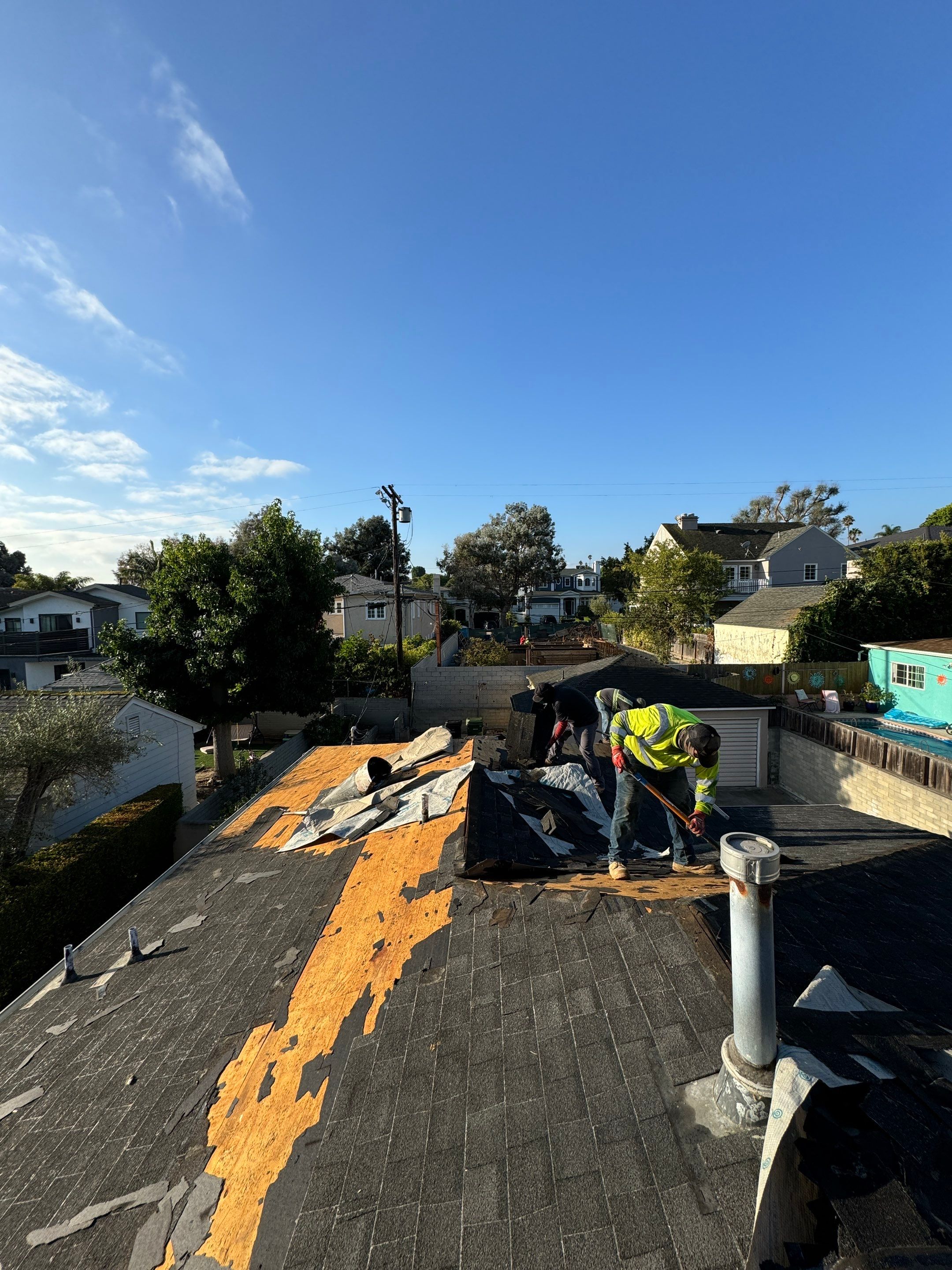 Residential Roofing Installation using Shingles by Hull Brothers Roofing