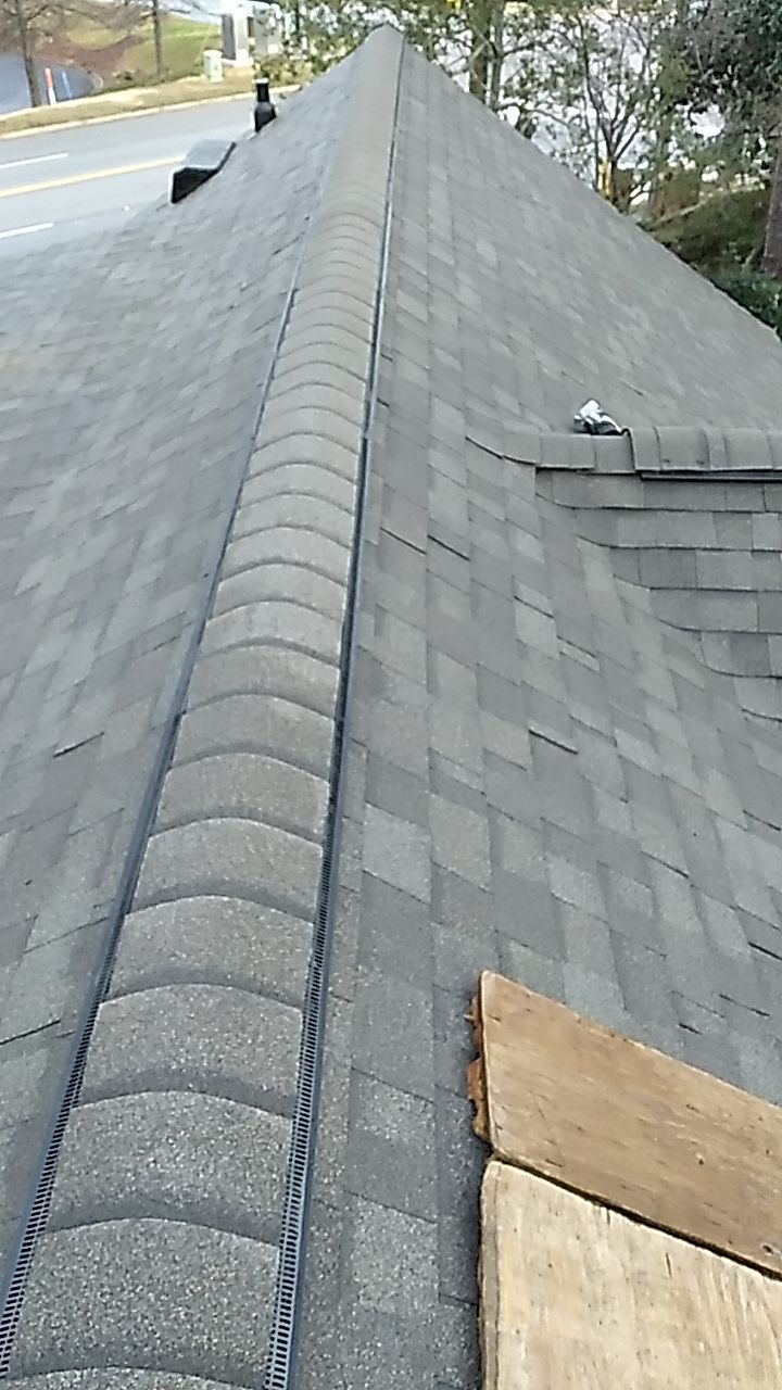 Commercial Roofing Installation using Owens Corning Oakridge Shingles by Indigo State Roofing