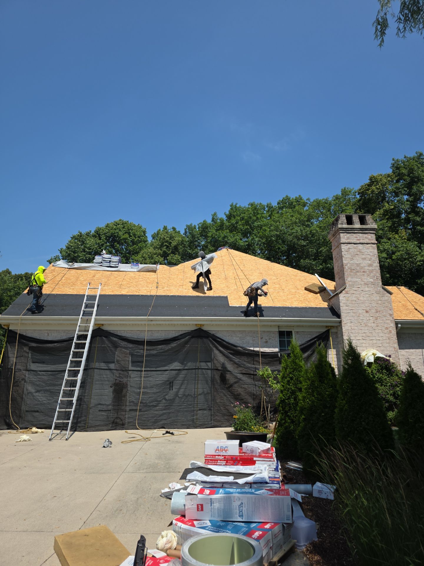 Classic Stucco Beauty by Gellings Roofing and Siding LLC
