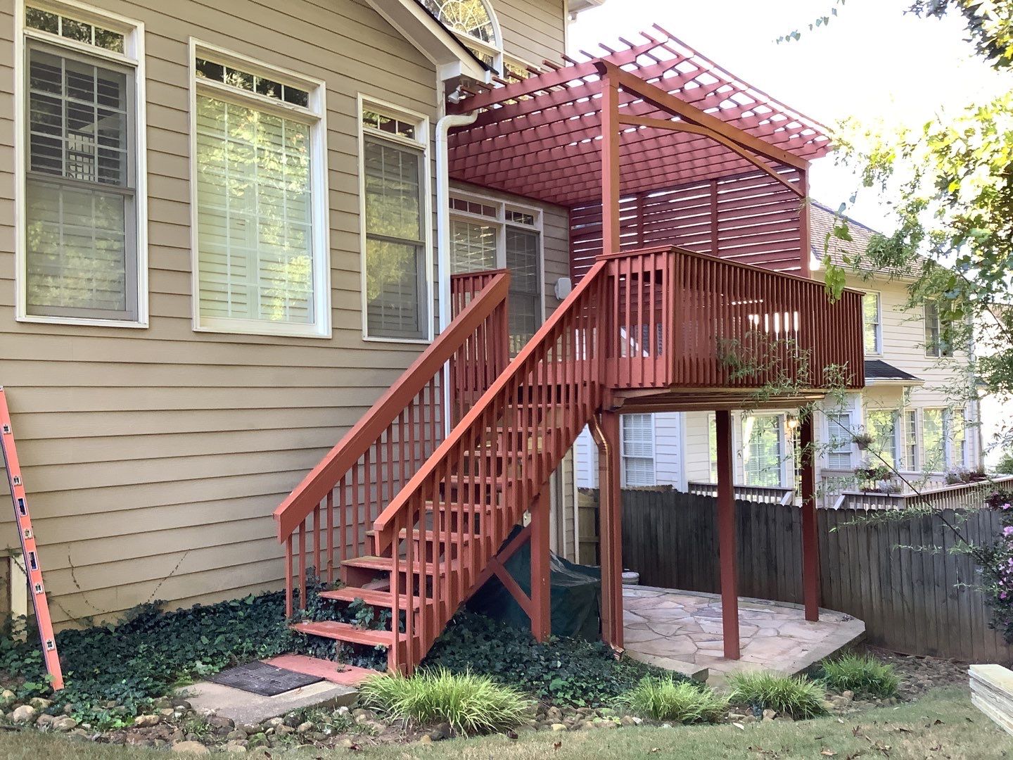 Smyrna Composite Deck and Covered Porch Renovation by Swift Home Renovations
