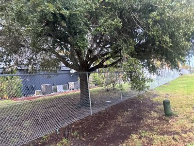 Commercial Chainlink Perimeter Fence Installation 