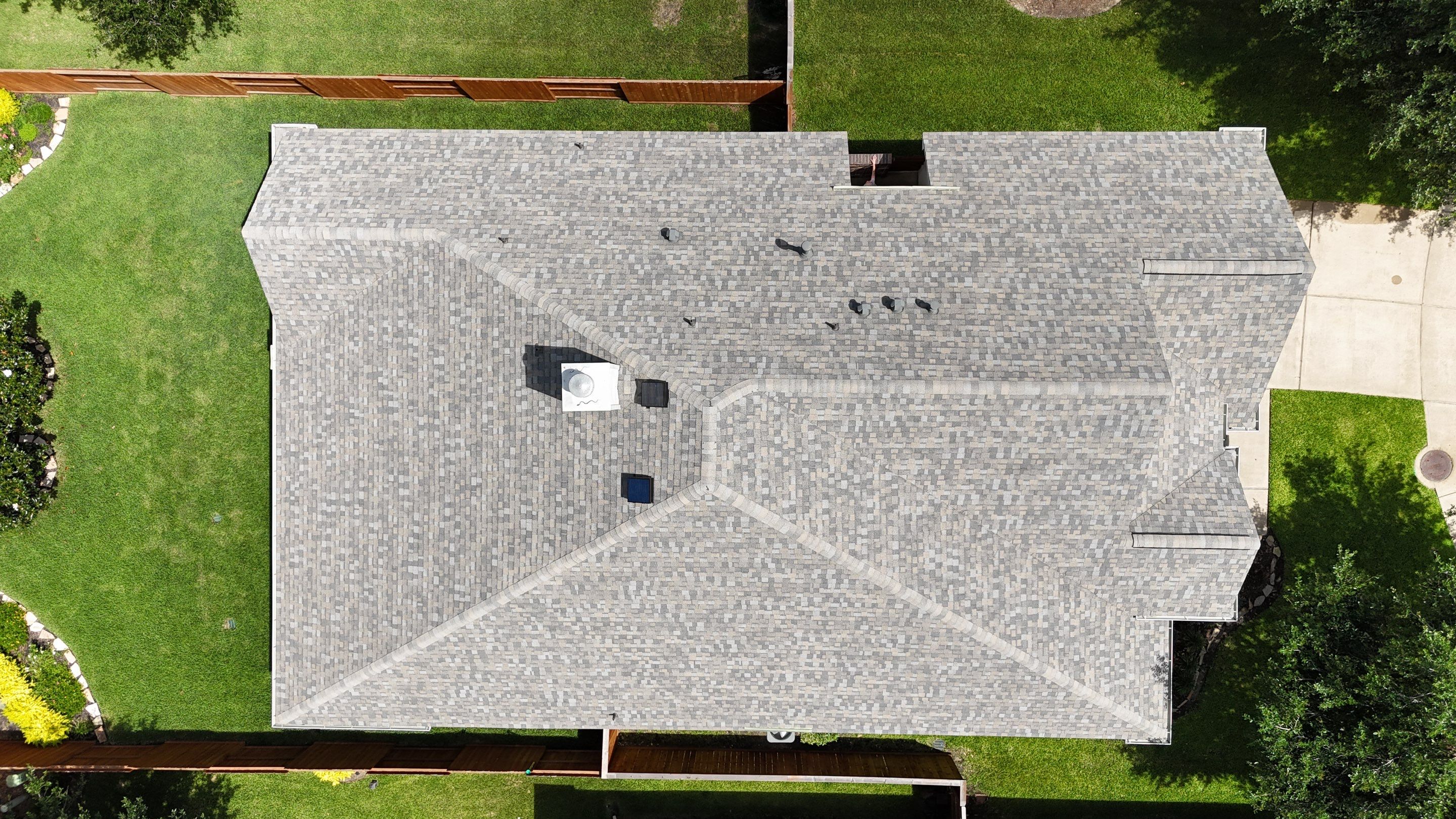 Residential Roofing Installation using IKO Dynasty in Cypress by Core Four Roofing