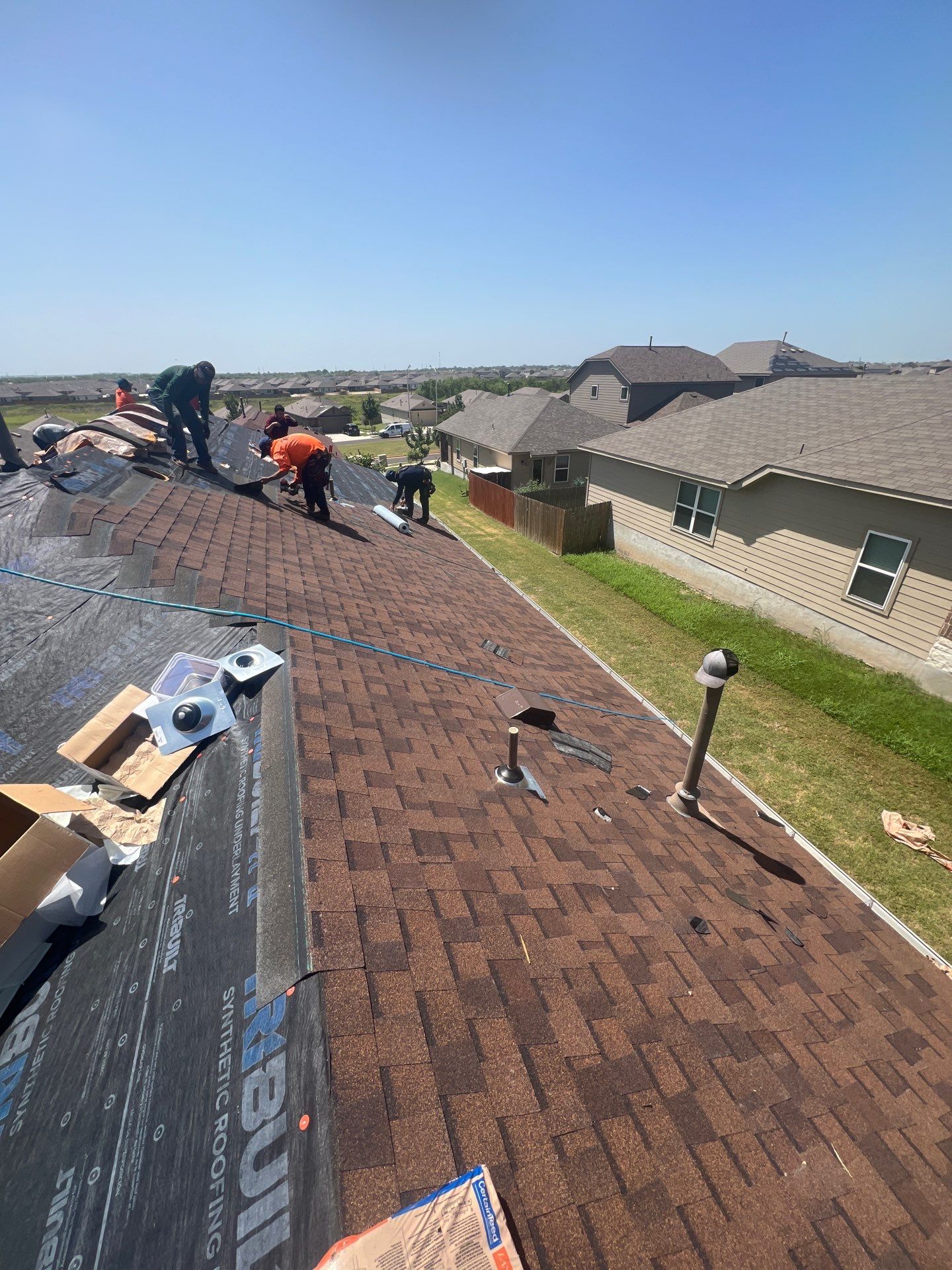Project in San Marcos by Rhino Roofing and General Contracting, LLC