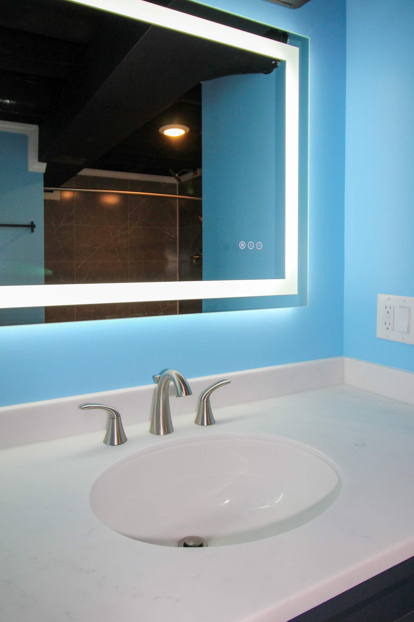 Basement Bathroom Remodel by Ivy Lea Construction