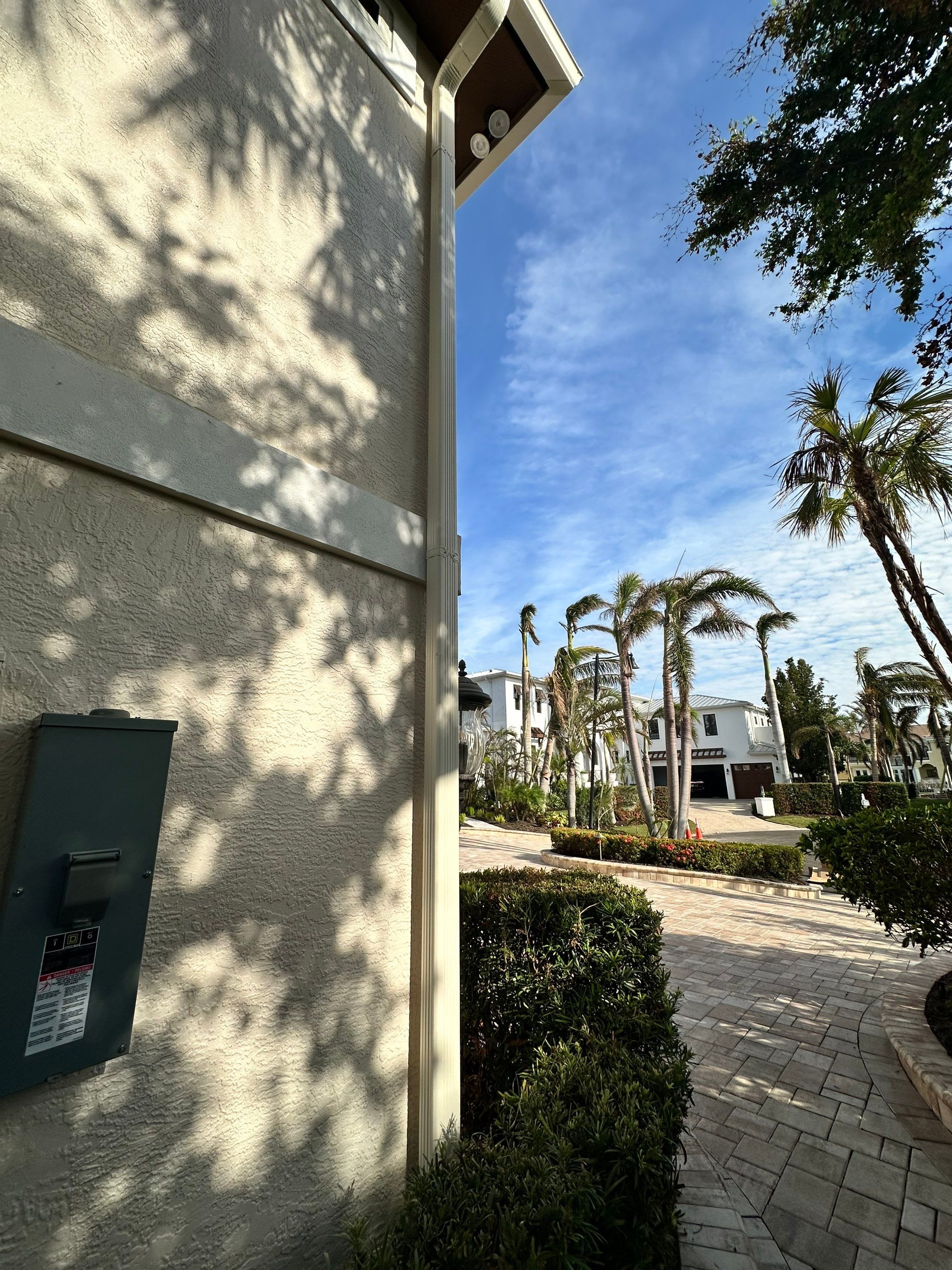 Cameo Finish Gutters for Luxury Homes  by Gutter Professors