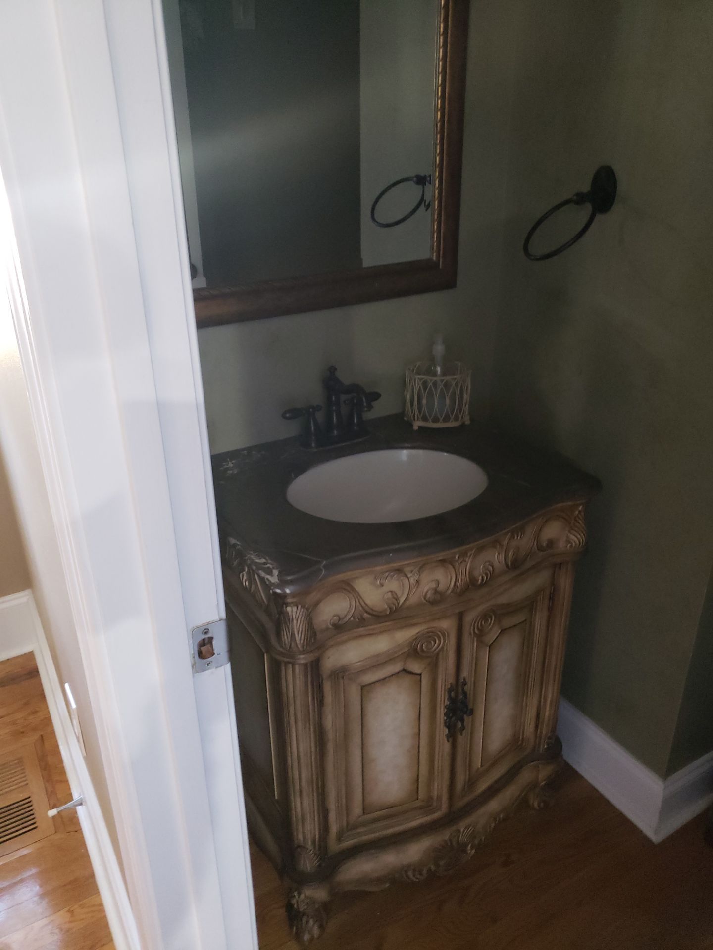 From Table to Dream Vanity! ✨ by A Step Above Handy LLC