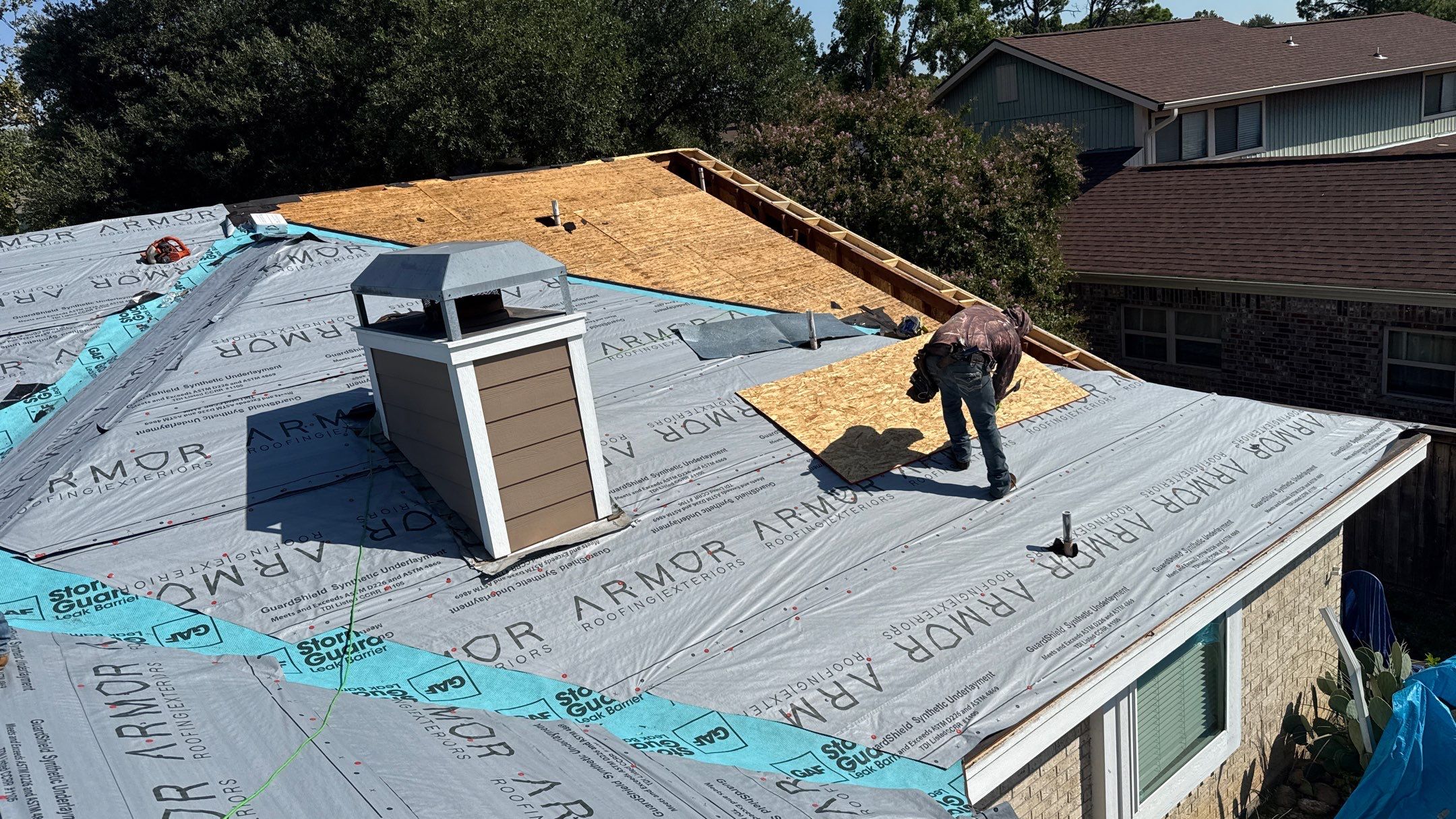 Project in Bedford by Armor Roofing | Exteriors
