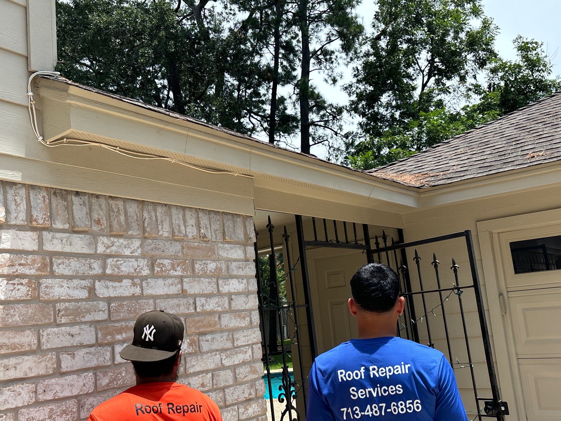 Hail Damage using Owen's Corning Duration (Lifetime) Shingles by Roof Repair Company