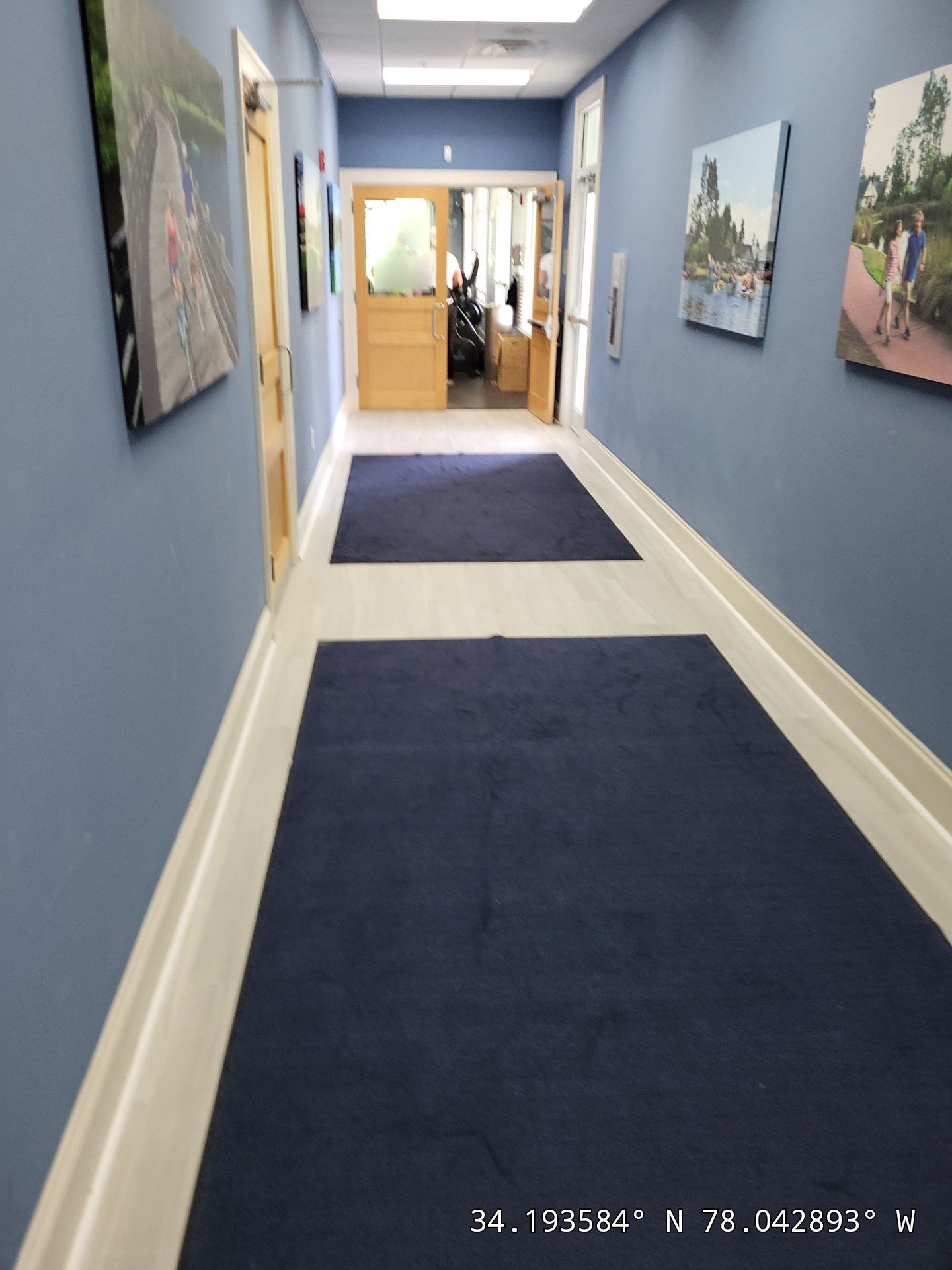 Commercial Fitness Center Flooring Installation & Cabinet Installation  by RGR Construction and Roofing, LLC