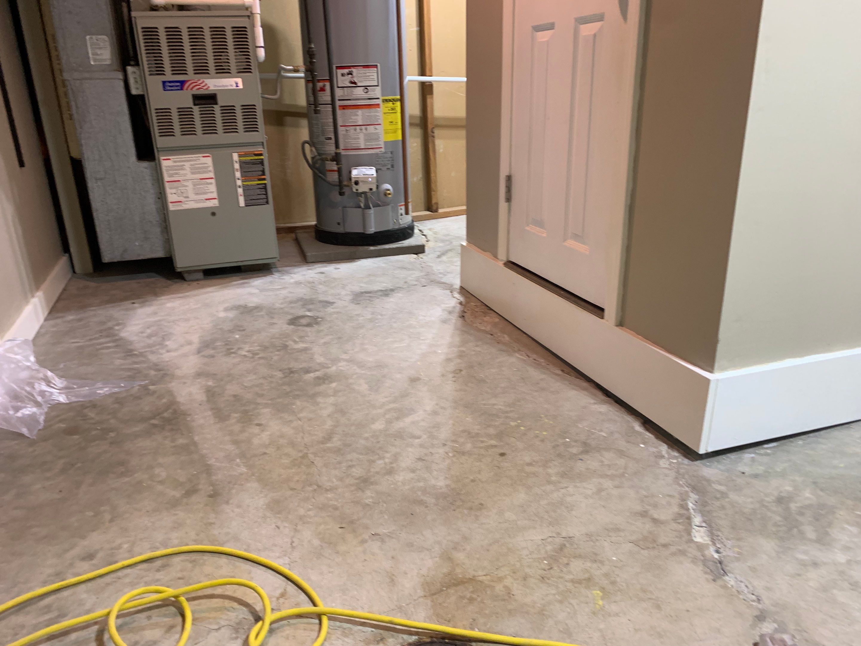 Basement using Pebble Beach by Select Painting, Coatings & Garage Cabinets