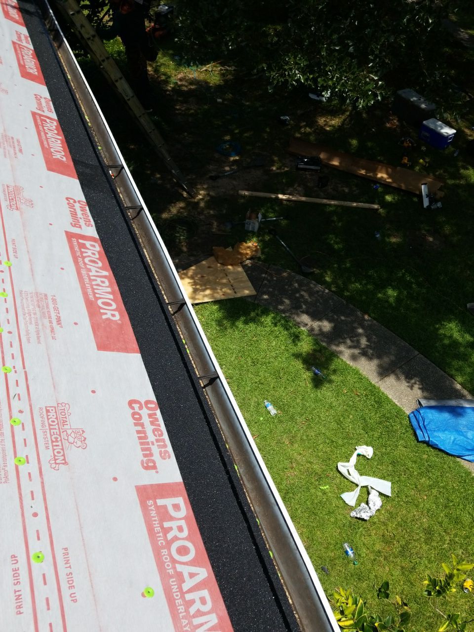 Residential Roofing Installation using Roof Replacement by American Roofing & Construction LLC