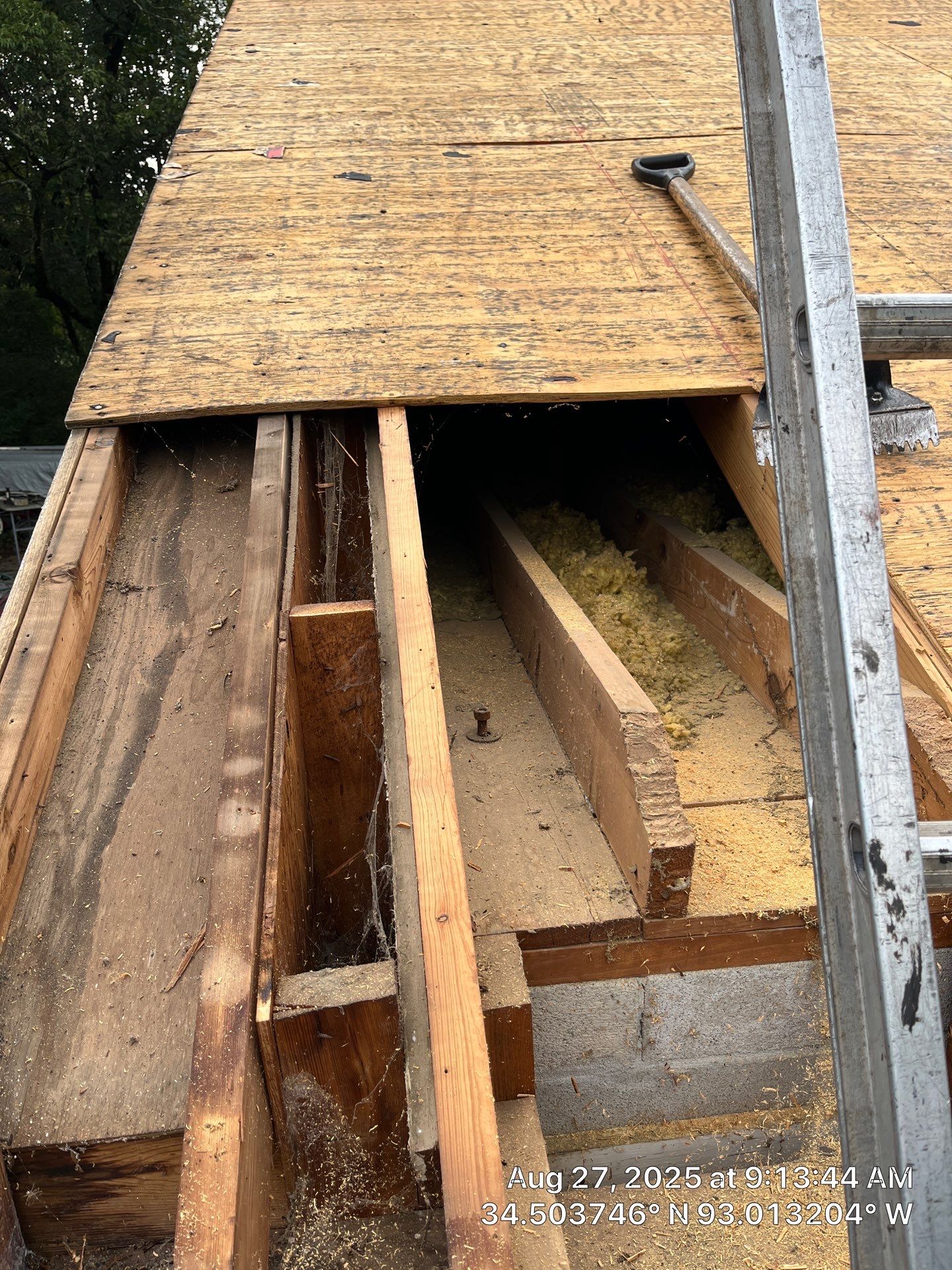 GAF Timberline HDZ Roof Replacement on Brick Home in Hot Springs by Temple Roofing and Exteriors