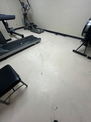 Industrial Flake Epoxy Floor Installation at Pierre National Guard Facility