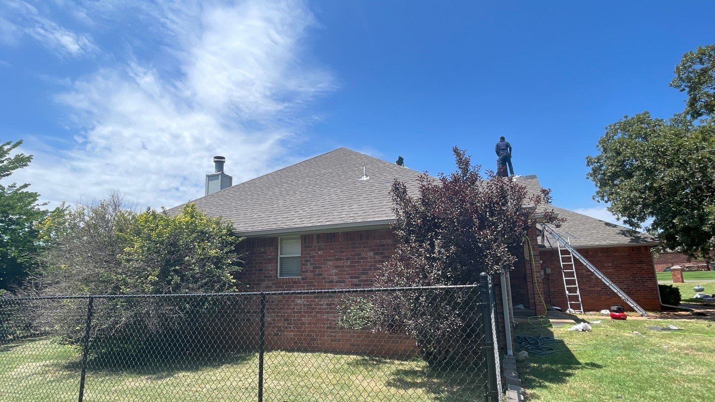 Residential Roofing Installation using GAF Natural Shadow  by A & H Roofing and Contracting, LLC