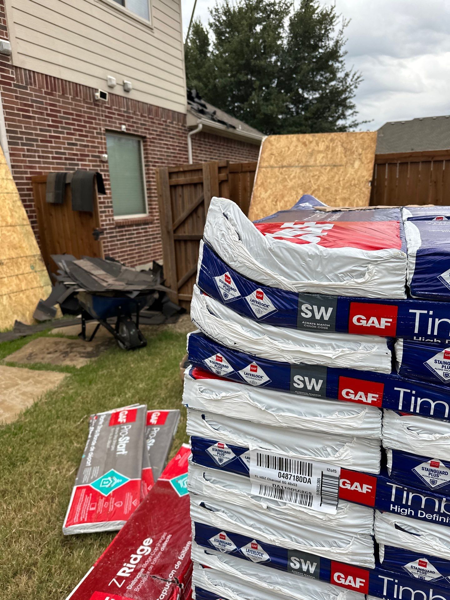 Project in Murphy by Zeus Exteriors