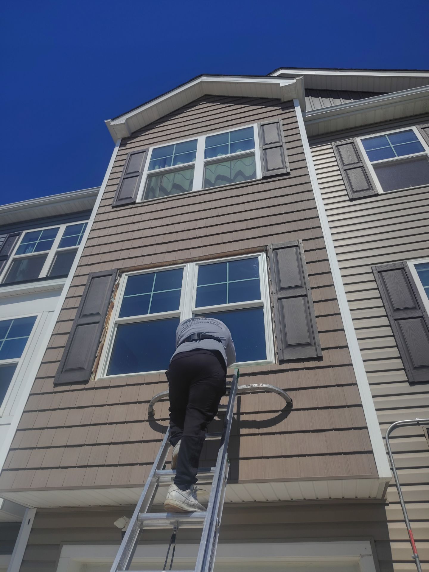 Twin Double Hung Units by Aspen Home Improvements