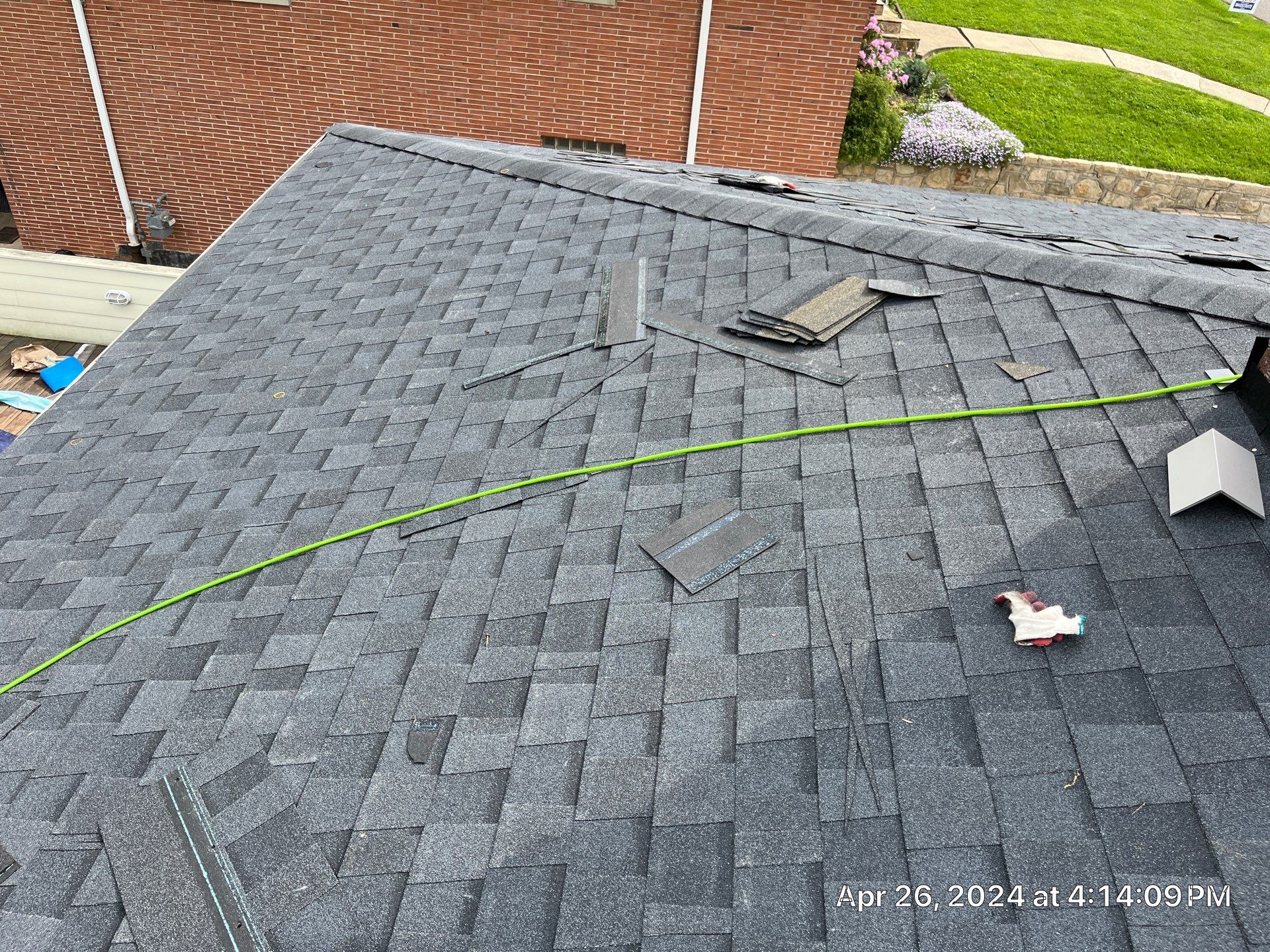 Residential Roofing Installation using Certainteed Landmark Pro Shingles by Fahey Roofing + Contracting