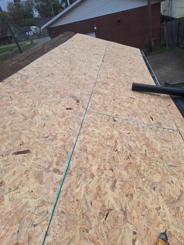 Residential Roofing Installation using Titan Thunderstorm Gray by Storm Contracting 