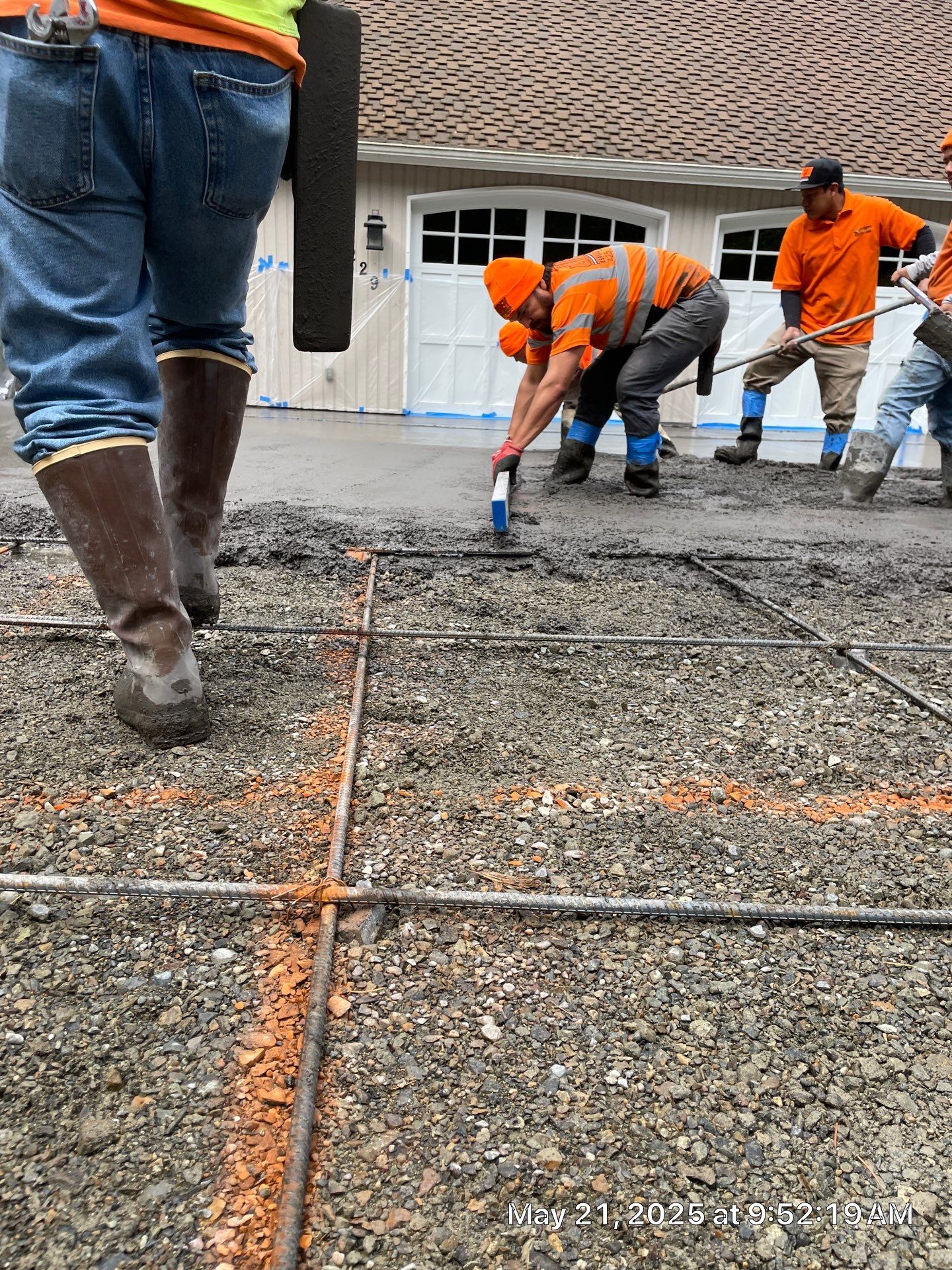 Stamped Concrete Driveway Renovation | Woodinville  by Jireh Asphalt & Concrete Inc 