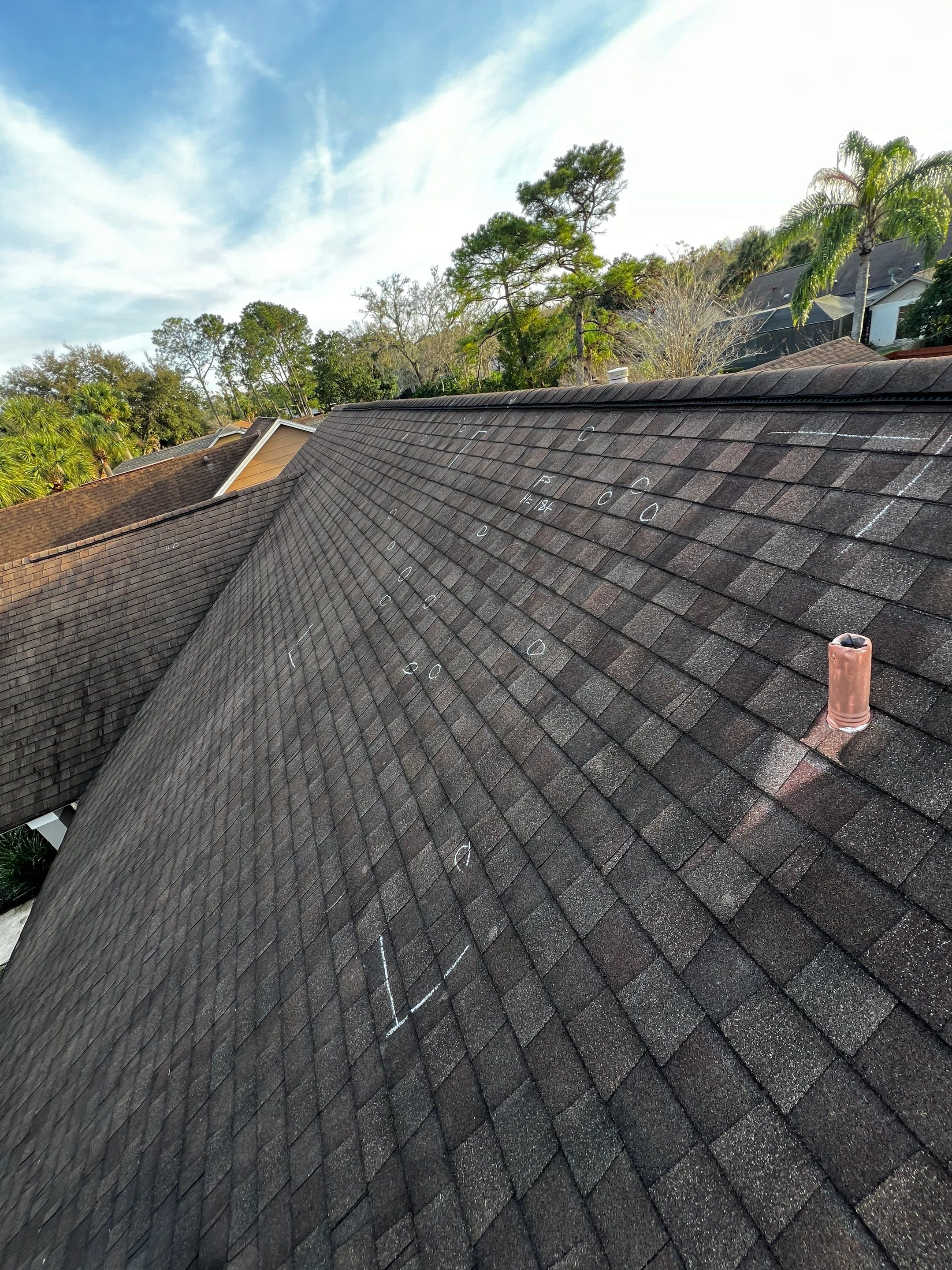 Asphalt Architectural Shingle Roof Replacement and Solar Integration in Longwood by Fortified Roofing Solutions Corp.