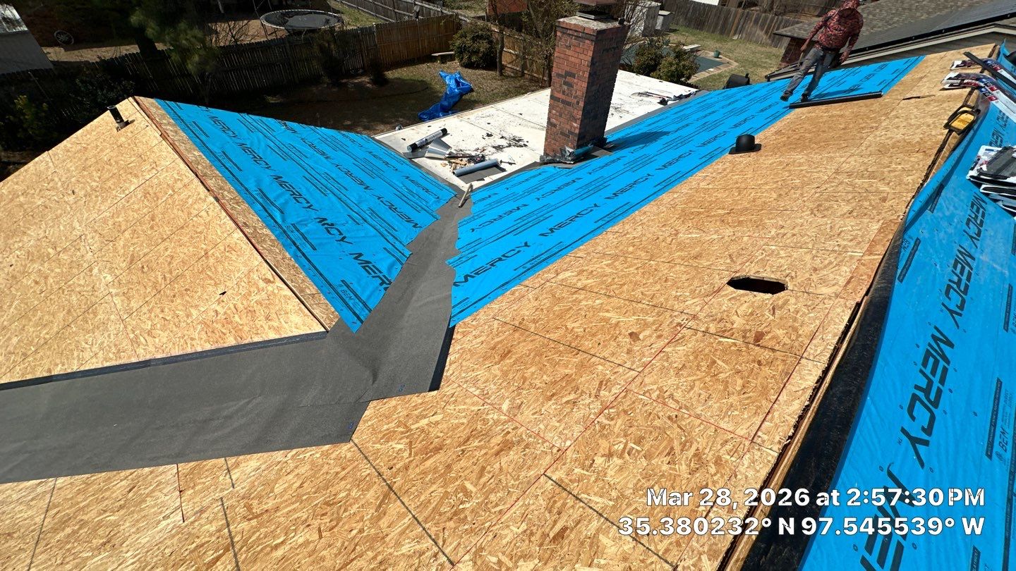 Project in Oklahoma City by Icon Roofing And Construction