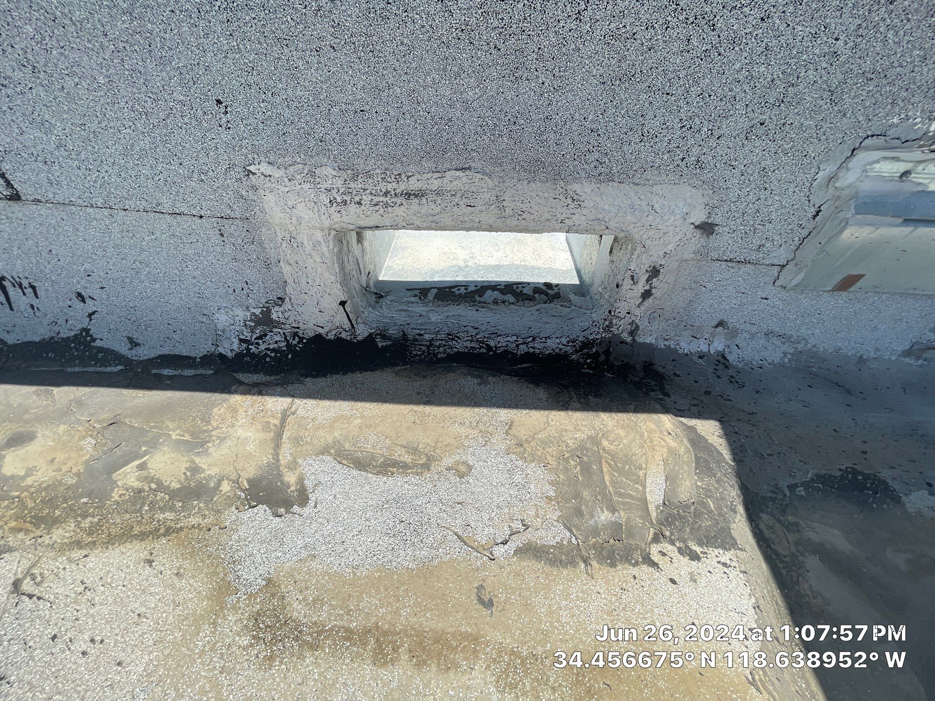 Project in Valencia by Shark Commercial Roofing Systems