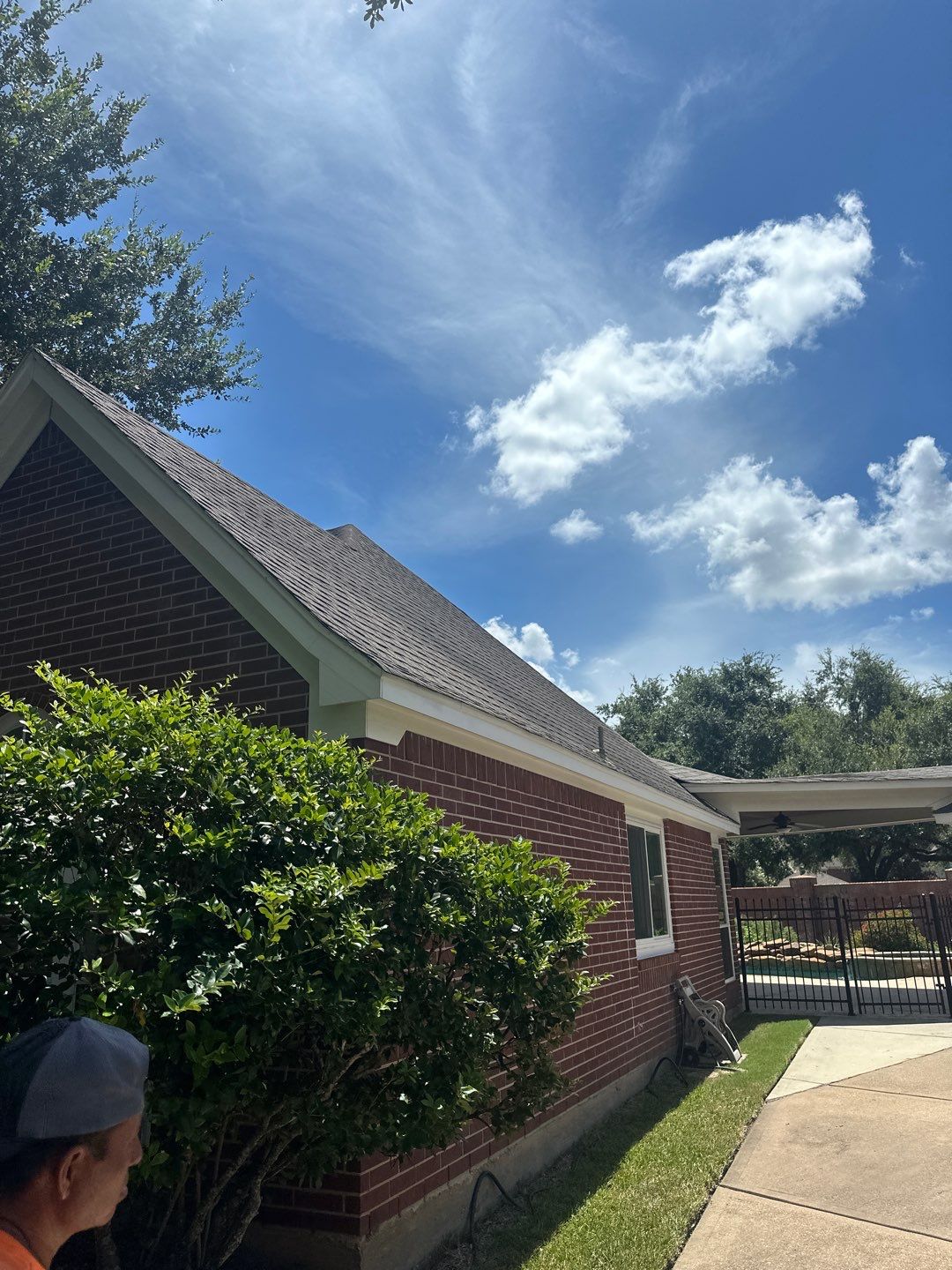 Hail Damage using Owen's Corning Duration (Lifetime) Shingles by Roof Repair Company