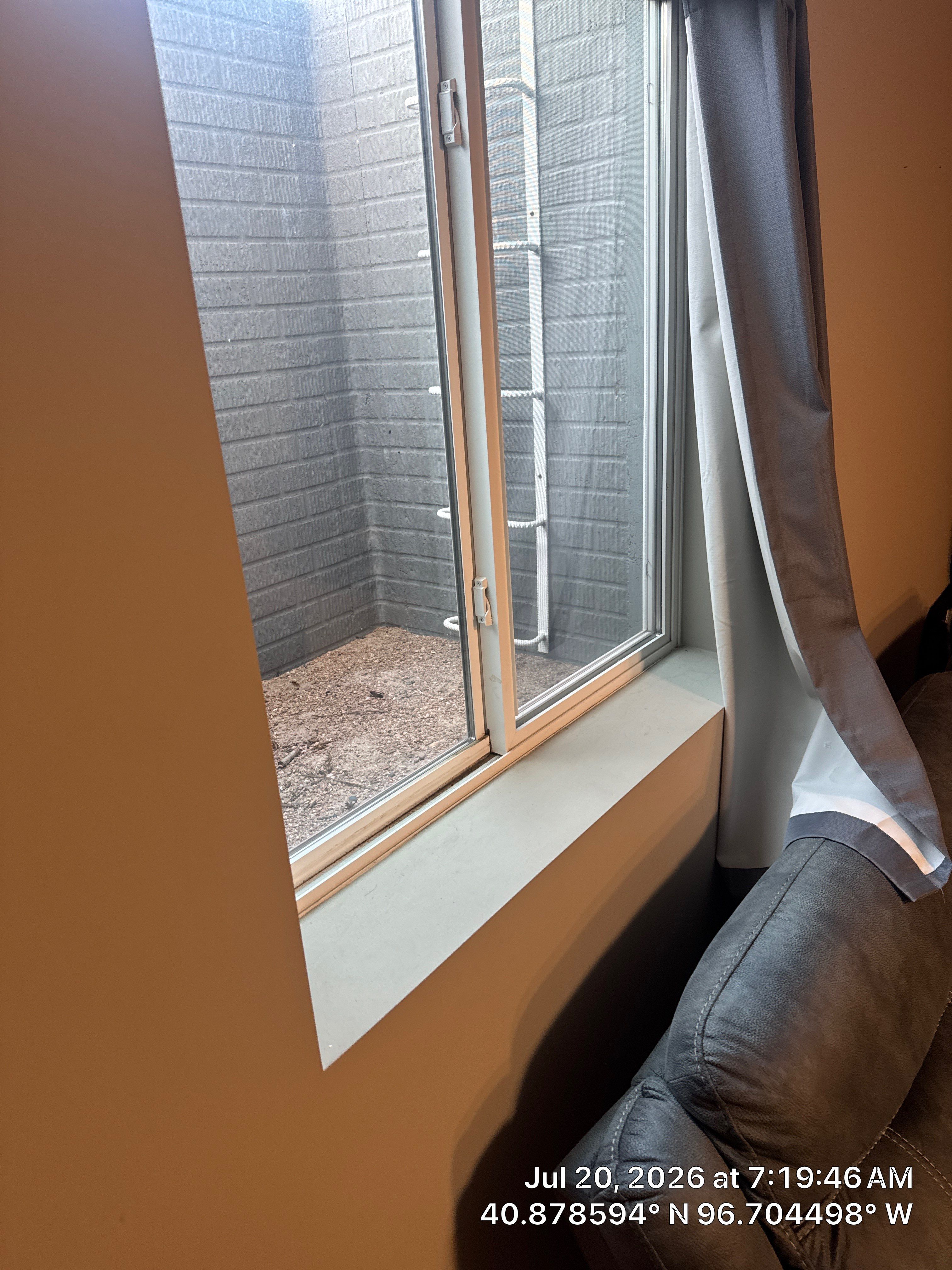 Basement Egress Window Installation and Window Well Upgrades in Lincoln by CompanyCam Sales Demo