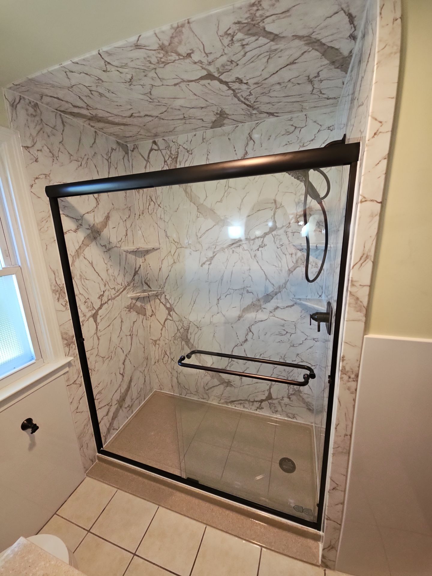 Phase II: Tuscany Marble & Tiramisu by Rome Bath Remodeling