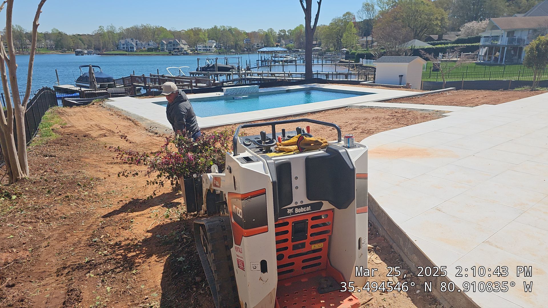 Hardscape Installation using Irrigation by Carolina-Metro Landscape, Inc