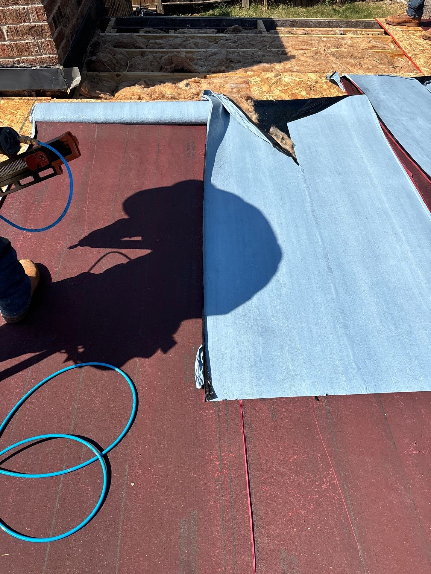 Residential Roofing Installation using Owen's Corning Duration (Lifetime) Shingles by Roof Repair Company