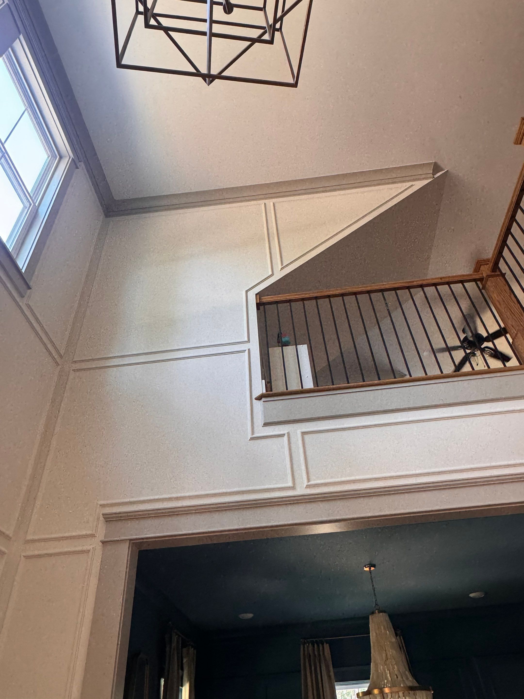 Interior Painting and Custom Millwork for a Greensboro Entryway by PGP Surface Solutions, LLC