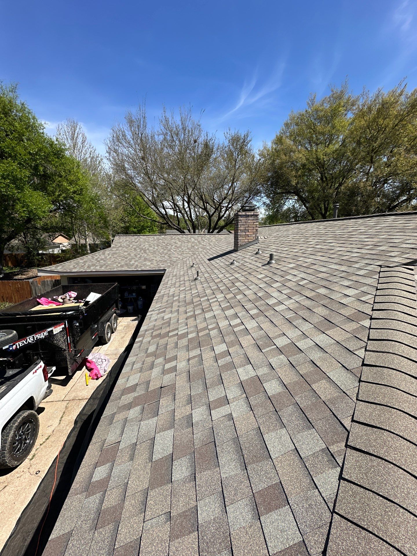 Project in Houston by Motion Roofing