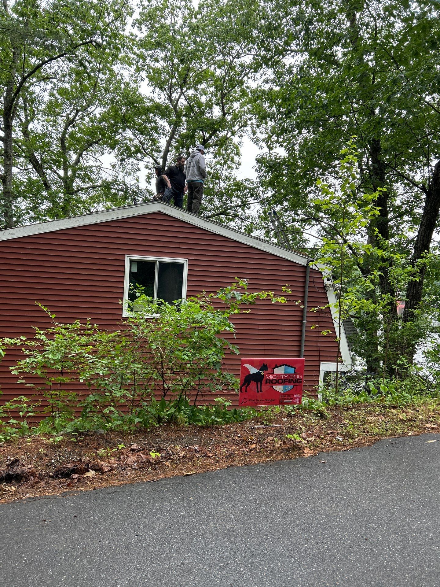 Leak Repair & Roof Wash – Groton, MA by Mighty Dog Roofing of Greater Middlesex County